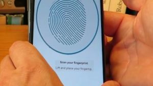 How to set up Fingerprint Recognition (Fingerprint Reader) on LG G7 ThinQ