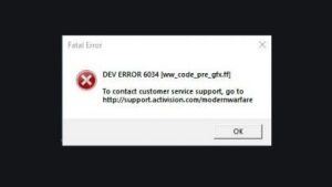 How To Fix Call Of Duty Warzone Dev Error 6034 | NEW in 2022!