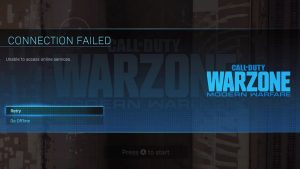 How To Fix COD Warzone Pacific Cannot Connect To Online Services