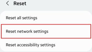 How To Reset Network Settings on Galaxy S22